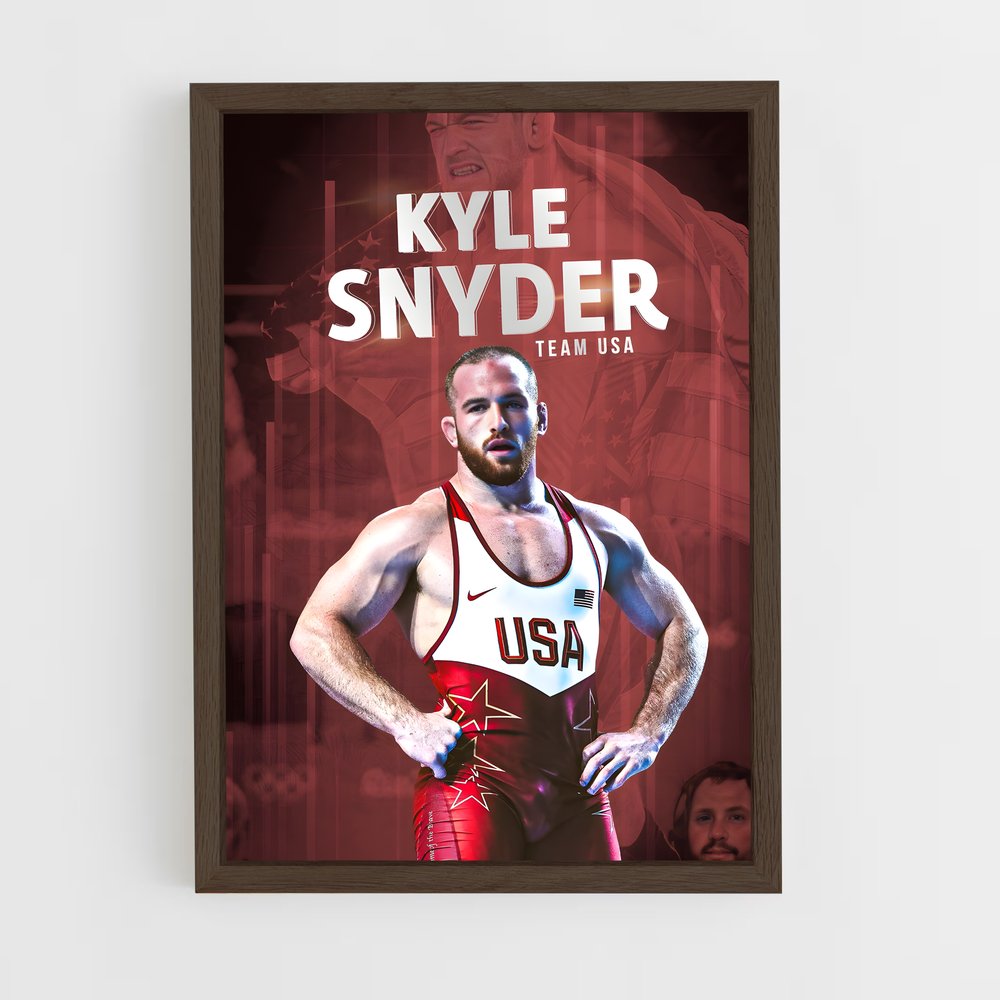 Poster Kyle snyder – affiche Lutte (vue 5)